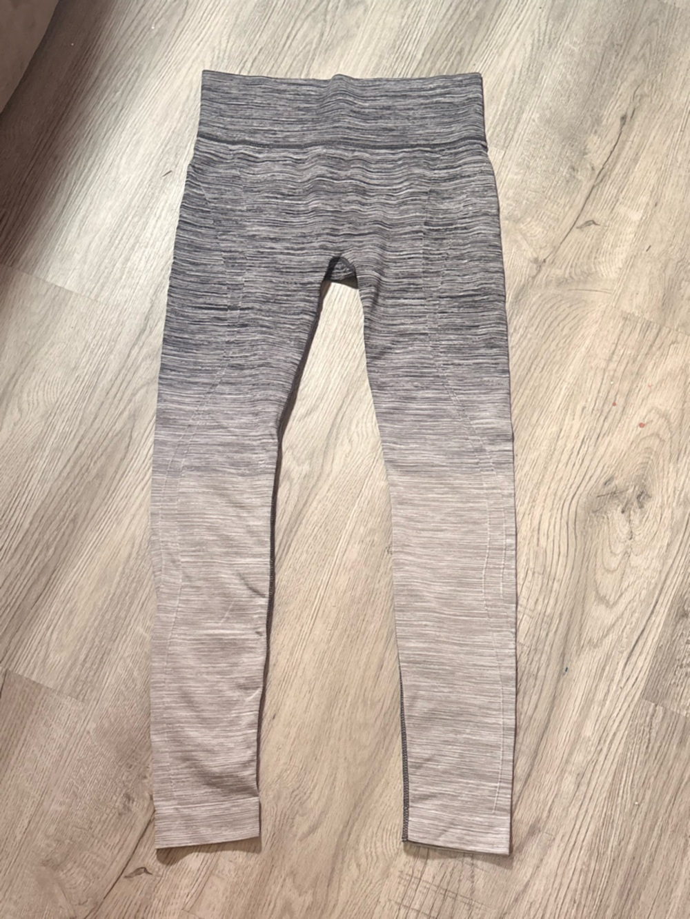 Kids Grey Ombre Stretch Leggings
